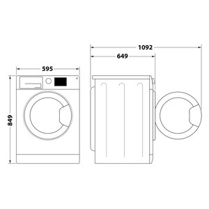 Uscator de rufe WHIRLPOOL FFT D 8X3B EE, 6th Sense, Condensare si pompa de caldura, 8 kg, 19 programe, Clasa C, alb Uscator de rufe WHIRLPOOL FFT D 8X3B EE, 6th Sense, Condensare si pompa de caldura, 8 kg, 19 programe, Clasa C, alb