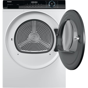 Uscator de rufe HAIER HD90-A2939-S, Pompa de caldura, 9 kg, 15 programe, Clasa E, alb Uscator de rufe HAIER HD90-A2939-S, Pompa de caldura, 9 kg, 15 programe, Clasa E, alb