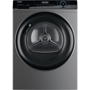 Uscator de rufe HAIER HD90-A3939R-S, Pompa de caldura, 9 kg, 15 programe, Clasa C, antracit Uscator de rufe HAIER HD90-A3939R-S, Pompa de caldura, 9 kg, 15 programe, Clasa C, antracit