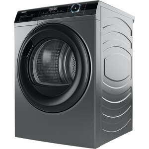 Uscator de rufe HAIER HD90-A3939R-S, Pompa de caldura, 9 kg, 15 programe, Clasa C, antracit Uscator de rufe HAIER HD90-A3939R-S, Pompa de caldura, 9 kg, 15 programe, Clasa C, antracit