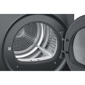 Uscator de rufe HAIER HD90-A3939R-S, Pompa de caldura, 9 kg, 15 programe, Clasa C, antracit Uscator de rufe HAIER HD90-A3939R-S, Pompa de caldura, 9 kg, 15 programe, Clasa C, antracit