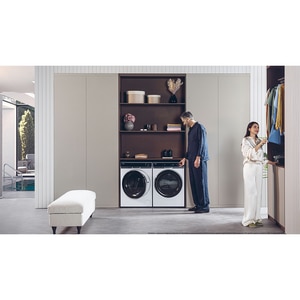 Uscator de rufe HAIER HD90-A3Q397U1-S, Pompa de caldura, 9 kg, 17 programe, Clasa C, Wi-Fi, alb Uscator de rufe HAIER HD90-A3Q397U1-S, Pompa de caldura, 9 kg, 17 programe, Clasa C, Wi-Fi, alb