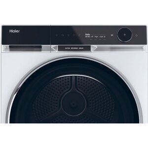 Uscator de rufe HAIER HD90-A3Q397U1-S, Pompa de caldura, 9 kg, 17 programe, Clasa C, Wi-Fi, alb Uscator de rufe HAIER HD90-A3Q397U1-S, Pompa de caldura, 9 kg, 17 programe, Clasa C, Wi-Fi, alb