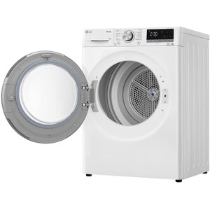 Uscator de rufe LG RH90V5AV6N, SmartThinQ, Condensare si pompa de caldura, 9 kg, 14 programe, Clasa D, alb Uscator de rufe LG RH90V5AV6N, SmartThinQ, Condensare si pompa de caldura, 9 kg, 14 programe, Clasa D, alb