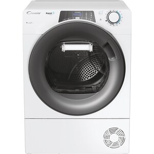 Uscator de rufe CANDY Rapido Pro RPE H9A2TRE-S, Pompa de caldura, 9 kg, 14 programe, Clasa E, Wi-Fi, alb Uscator de rufe CANDY Rapido Pro RPE H9A2TRE-S, Pompa de caldura, 9 kg, 14 programe, Clasa E, Wi-Fi, alb