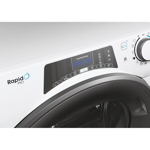 Uscator de rufe CANDY Rapido Pro RPE H9A2TRE-S, Pompa de caldura, 9 kg, 14 programe, Clasa E, Wi-Fi, alb Uscator de rufe CANDY Rapido Pro RPE H9A2TRE-S, Pompa de caldura, 9 kg, 14 programe, Clasa E, Wi-Fi, alb