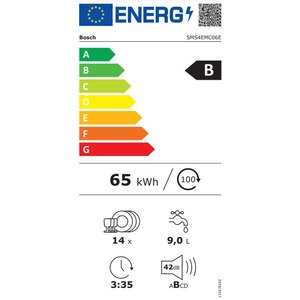 Masina de spalat vase independenta BOSCH SMS4EMC06E, 14 seturi, 6 programe, 60 cm, Clasa B, dark inox Masina de spalat vase independenta BOSCH SMS4EMC06E, 14 seturi, 6 programe, 60 cm, Clasa B, dark inox