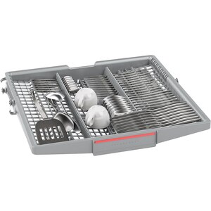 Masina de spalat vase incorporabila BOSCH SMV46KX55E, 13 seturi, 6 programe, 60 cm, Clasa E, panou comanda inox Masina de spalat vase incorporabila BOSCH SMV46KX55E, 13 seturi, 6 programe, 60 cm, Clasa E, panou comanda inox
