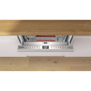 Masina de spalat vase incorporabila BOSCH SPV6EMX05E, 10 seturi, 6 programe, 45 cm, Clasa C, panou comanda inox Masina de spalat vase incorporabila BOSCH SPV6EMX05E, 10 seturi, 6 programe, 45 cm, Clasa C, panou comanda inox