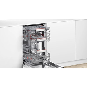 Masina de spalat vase incorporabila BOSCH SPV6EMX05E, 10 seturi, 6 programe, 45 cm, Clasa C, panou comanda inox Masina de spalat vase incorporabila BOSCH SPV6EMX05E, 10 seturi, 6 programe, 45 cm, Clasa C, panou comanda inox