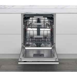 Masina de spalat vase incorporabila WHIRLPOOL WIO 3T133 PLE, 14 seturi, 11 programe, 60 cm, Clasa D, panou comanda inox Masina de spalat vase incorporabila WHIRLPOOL WIO 3T133 PLE, 14 seturi, 11 programe, 60 cm, Clasa D, panou comanda inox