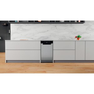 Masina de spalat vase independenta WHIRLPOOL WSFC 3M27 X, 6th Sense, 10 seturi, 6 programe, 45 cm, Clasa E, inox Masina de spalat vase independenta WHIRLPOOL WSFC 3M27 X, 6th Sense, 10 seturi, 6 programe, 45 cm, Clasa E, inox
