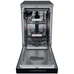 Masina de spalat vase independenta WHIRLPOOL WSFO3O34PFX, 6th sense, 10 seturi, 8 programe, 45 cm, Clasa D, inox Masina de spalat vase independenta WHIRLPOOL WSFO3O34PFX, 6th sense, 10 seturi, 8 programe, 45 cm, Clasa D, inox