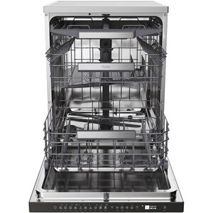 Masina de spalat vase independenta HAIER XF 5CM1X, 15 seturi, 10 programe, 60 cm, Clasa C, inox Masina de spalat vase independenta HAIER XF 5CM1X, 15 seturi, 10 programe, 60 cm, Clasa C, inox