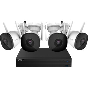 Kit de supraveghere video IMOU Bullet 2C, 4 camere, Full HD, Wi-Fi, 4 canale, alb Kit de supraveghere video IMOU Bullet 2C, 4 camere, Full HD, Wi-Fi, 4 canale, alb