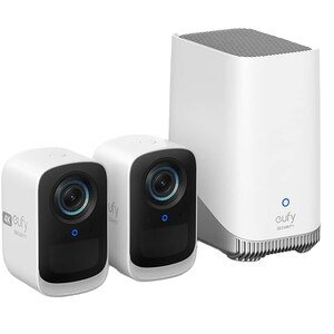 Kit supraveghere video eufyCam 3C S300, 4K Ultra HD, 2 camere, 4K Ultra HD, Wi-Fi, NightVision, 16 canale, alb Kit supraveghere video eufyCam 3C S300, 4K Ultra HD, 2 camere, 4K Ultra HD, Wi-Fi, NightVision, 16 canale, alb