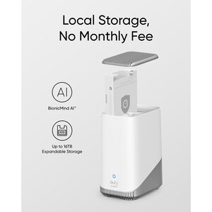 Kit de supraveghere video EUFY S3 Pro + HomeBase 3, 2 camere, 4K HD, Wi-Fi, IP67, 16 canale, alb Kit de supraveghere video EUFY S3 Pro + HomeBase 3, 2 camere, 4K HD, Wi-Fi, IP67, 16 canale, alb