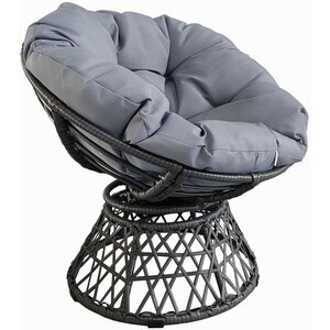 Scaun terasa MYRIA Spin, otel, 86 x 86 x 34 cm, gri Scaun terasa MYRIA Spin, otel, 86 x 86 x 34 cm, gri