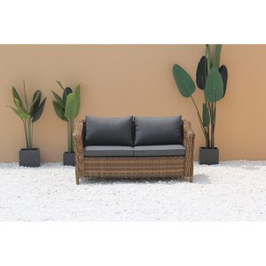 Set mobilier gradina MYRIA Blyth, 4 piese, maro Set mobilier gradina MYRIA Blyth, 4 piese, maro