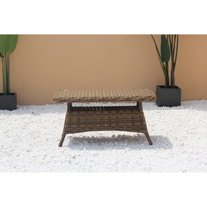 Set mobilier gradina MYRIA Blyth, 4 piese, maro Set mobilier gradina MYRIA Blyth, 4 piese, maro