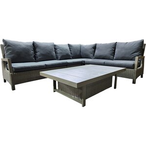 Set mobilier gradina MYRIA Manchester, 5 piese, maro Set mobilier gradina MYRIA Manchester, 5 piese, maro