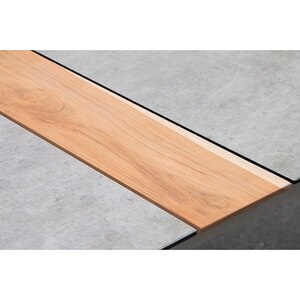 Masa terasa MYRIA Aimar, aluminiu, 200 x 100 x 74.5 cm, alb-gri deschis Masa terasa MYRIA Aimar, aluminiu, 200 x 100 x 74.5 cm, alb-gri deschis