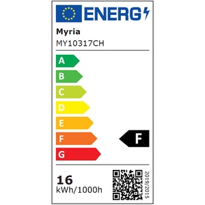 Lustra suspendata MYRIA Atomo MY10317, LED, 16W, 33x33x150 cm, crom Lustra suspendata MYRIA Atomo MY10317, LED, 16W, 33x33x150 cm, crom