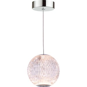 Pendul suspendat MYRIA Diamond MY10335, LED, 6W, 12x12x150 cm, crom Pendul suspendat MYRIA Diamond MY10335, LED, 6W, 12x12x150 cm, crom