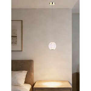 Pendul suspendat MYRIA Diamond MY10335, LED, 6W, 12x12x150 cm, auriu Pendul suspendat MYRIA Diamond MY10335, LED, 6W, 12x12x150 cm, auriu