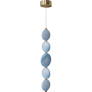 Pendul suspendat MYRIA Luna LED, 34W, 4000K, IP20, bleu Pendul suspendat MYRIA Luna LED, 34W, 4000K, IP20, bleu