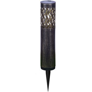 Lampa solara MYRIA MY10381, 5X0.6W, 10lm, IP44, negru, 2 bucati Lampa solara MYRIA MY10381, 5X0.6W, 10lm, IP44, negru, 2 bucati