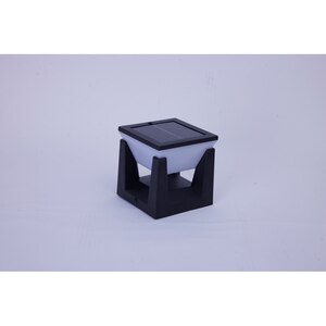 Lampa solara pentru stalp MYRIA MY10399, 12x0.5W, 80lm, IP44, negru Lampa solara pentru stalp MYRIA MY10399, 12x0.5W, 80lm, IP44, negru