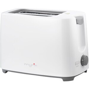 Prajitor de paine MYRIA MY4016, 2 felii, 700W, alb-gri Prajitor de paine MYRIA MY4016, 2 felii, 700W, alb-gri