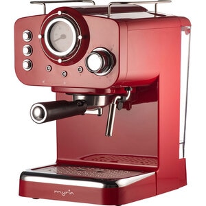 Espressor manual MYRIA MY4052, 1.25l, 1100W, 15 bar, rosu-argintiu Espressor manual MYRIA MY4052, 1.25l, 1100W, 15 bar, rosu-argintiu