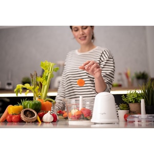 Mini tocator MYRIA MY4069, 1l, 500W, 2 trepte viteza, alb Mini tocator MYRIA MY4069, 1l, 500W, 2 trepte viteza, alb