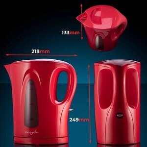 Fierbator apa MYRIA MY4116, 1.7l, 2200W, rosu Fierbator apa MYRIA MY4116, 1.7l, 2200W, rosu