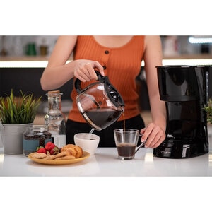 Cafetiera MYRIA MY4117, 1.5l, 750W, 12 cesti, negru Cafetiera MYRIA MY4117, 1.5l, 750W, 12 cesti, negru