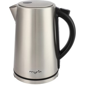 Fierbator apa MYRIA MY4718, 1.7l, 2200W, argintiu-negru Fierbator apa MYRIA MY4718, 1.7l, 2200W, argintiu-negru