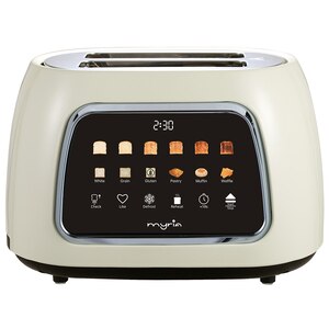 Prajitor de paine MYRIA MY4730, 2 felii, 800W, bej Prajitor de paine MYRIA MY4730, 2 felii, 800W, bej