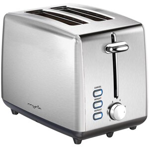 Prajitor de paine MYRIA MY4734, 2 felii, 920W, argintiu Prajitor de paine MYRIA MY4734, 2 felii, 920W, argintiu