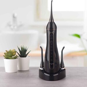 Irigator bucal MYRIA MY4848BK, 5 capete, 220ml, negru Irigator bucal MYRIA MY4848BK, 5 capete, 220ml, negru