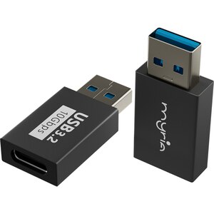 Adaptor USB-A - USB-C 3.2 MYRIA MY8089, negru Adaptor USB-A - USB-C 3.2 MYRIA MY8089, negru