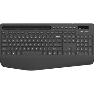 Kit tastatura si mouse Wireless MYRIA MY8548, USB, Layout INT, negru Kit tastatura si mouse Wireless MYRIA MY8548, USB, Layout INT, negru