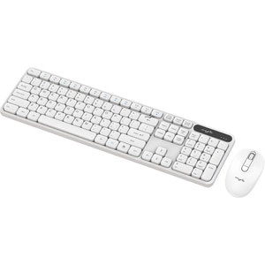 Kit tastatura si mouse Wireless MYRIA MY8550WH, USB, Layout INT, alb Kit tastatura si mouse Wireless MYRIA MY8550WH, USB, Layout INT, alb