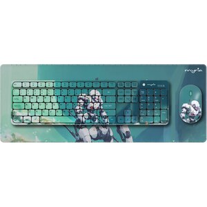 Kit PC Wireless 3 in 1 MYRIA MY8551, Tastatura, Mouse, Mousepad, multicolor Kit PC Wireless 3 in 1 MYRIA MY8551, Tastatura, Mouse, Mousepad, multicolor