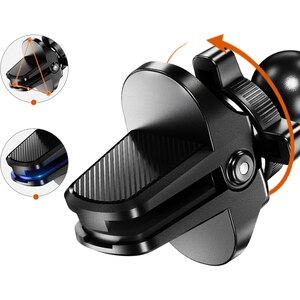 Suport auto universal MYRIA MY9102FRF, ventilatie, negru Suport auto universal MYRIA MY9102FRF, ventilatie, negru