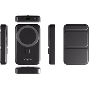Baterie externa MYRIA MY9206, 10000mAh, 1x USB-A, 1x USB-C Power Delivery 20W, negru Baterie externa MYRIA MY9206, 10000mAh, 1x USB-A, 1x USB-C Power Delivery 20W, negru