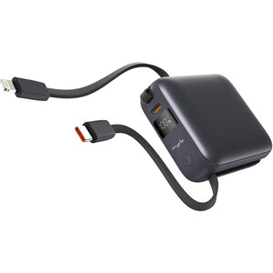 Baterie externa MYRIA MY9207, 10000 mAh, 2x USB-C, gri Baterie externa MYRIA MY9207, 10000 mAh, 2x USB-C, gri