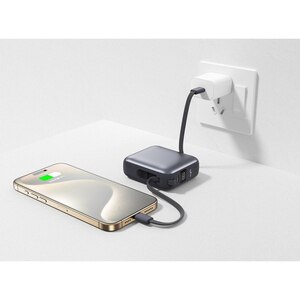 Baterie externa MYRIA MY9207, 10000 mAh, 2x USB-C, gri Baterie externa MYRIA MY9207, 10000 mAh, 2x USB-C, gri