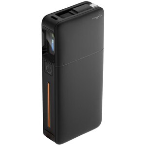 Baterie externa MYRIA MY9219BK, 10000 mAh, 3x USB-C, 1x USB-A, negru Baterie externa MYRIA MY9219BK, 10000 mAh, 3x USB-C, 1x USB-A, negru